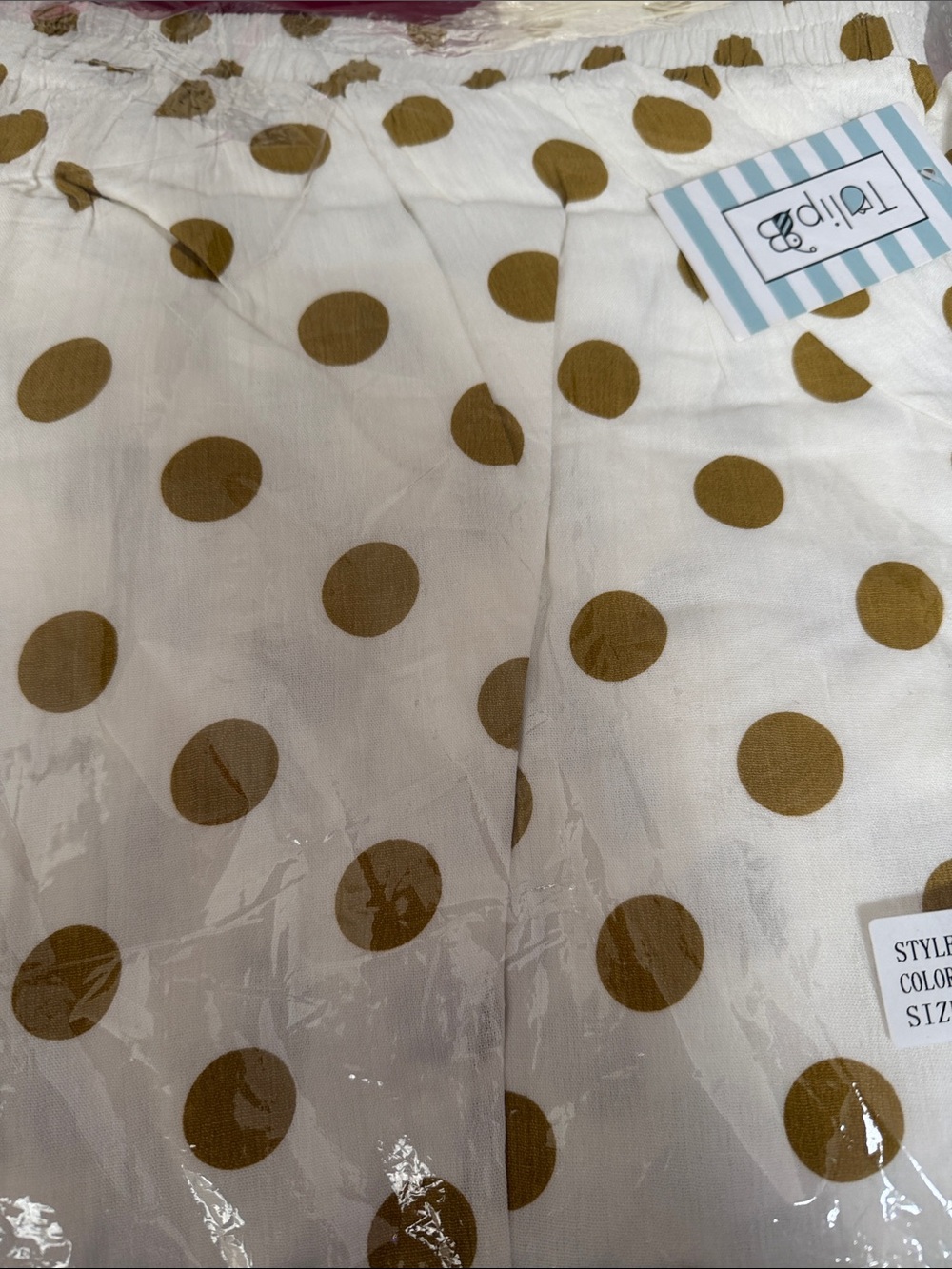 Tulip B Polka Dot Midi Skirt. Size Xl - Picture 4 of 5